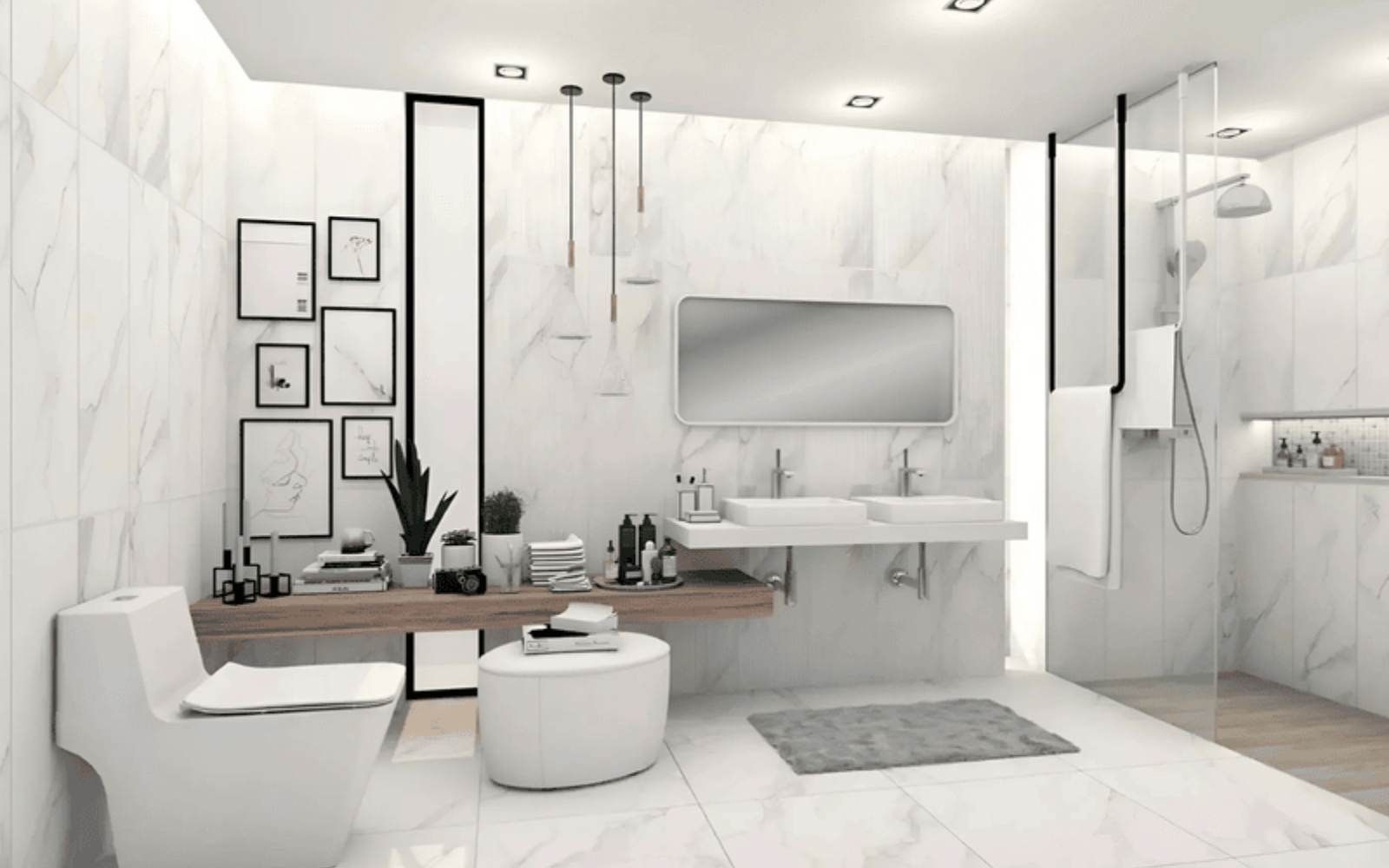 Top 5 cửa hàng cung cấp tấm ốp tường cho phòng tắm uy tín tại Đà Nẵng